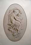 Grisaille, medallion